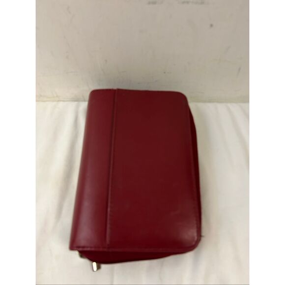 Day planner organizer journal book 8"x6"Red zipper - Picture 2 of 8